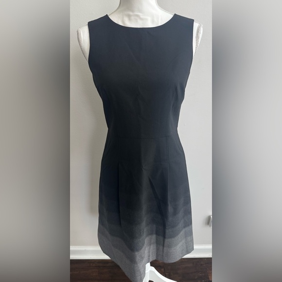 Ann Taylor Dresses & Skirts - Ann Taylor Black and Gray Mini Dress